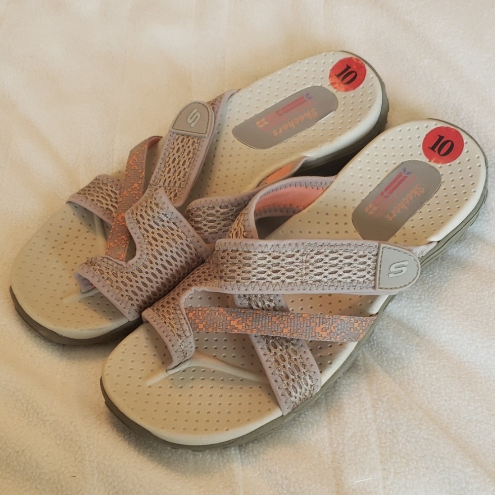 Womens Sketchers Reggaes Sandals